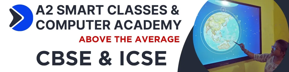 A2 Smart Classes & Computer Academy Banner